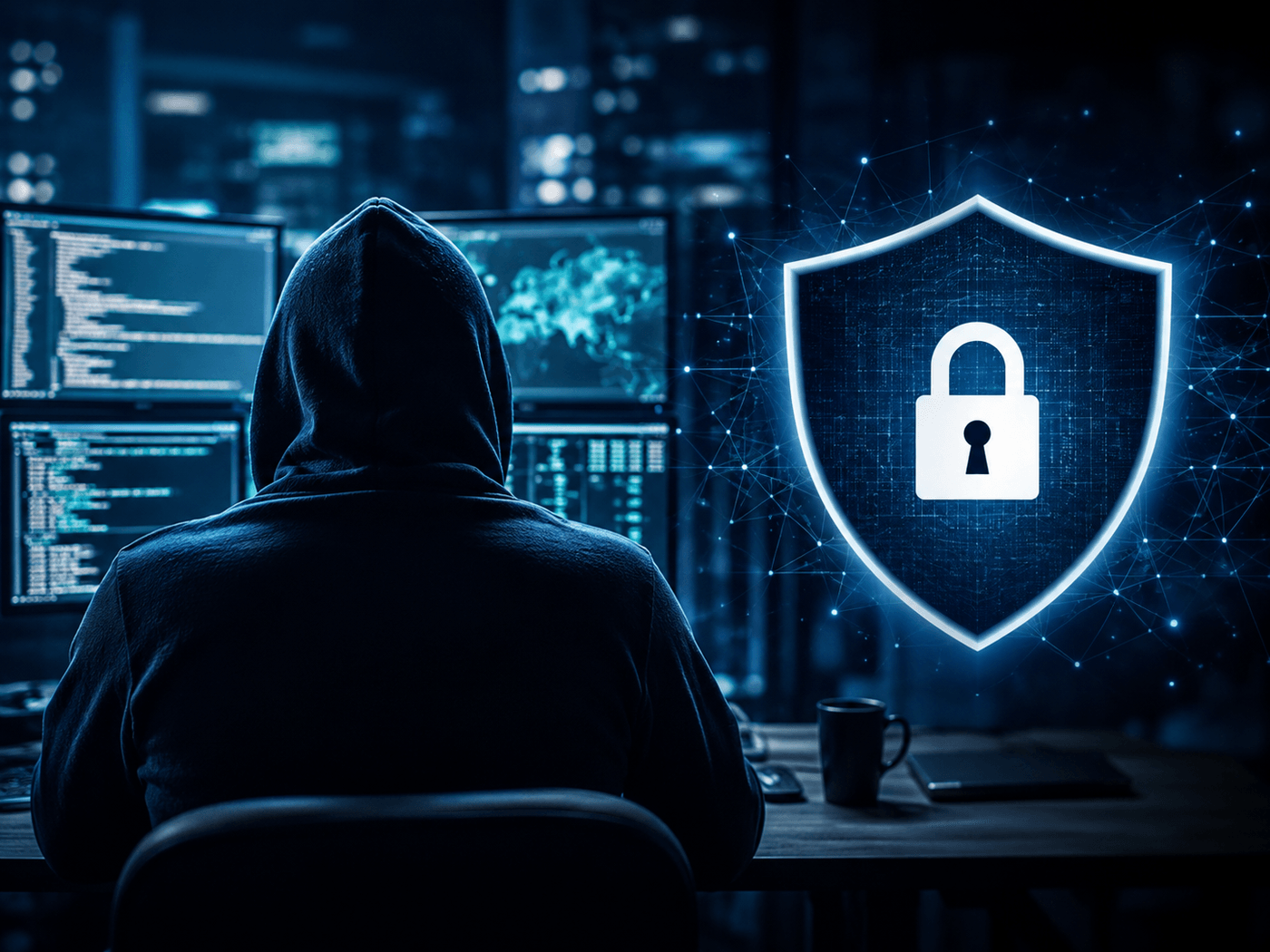 Weißer Hacker in der Cybersecurity